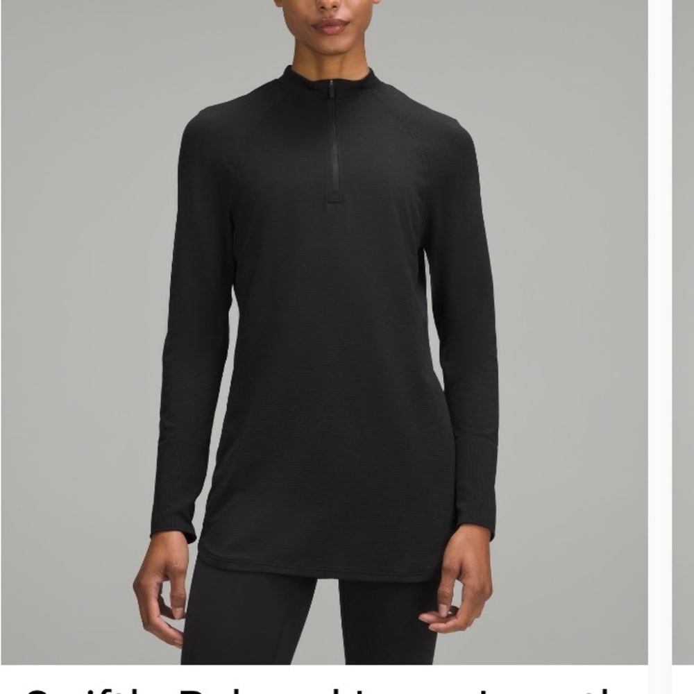 Lululemon | Swiftly Relaxed Long-Length
Half Zip